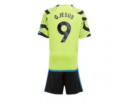 Arsenal Gabriel Jesus #9 Vieras Pelipaita Lasten 2023-24 Lyhyet Hihat (+ Lyhyet housut)