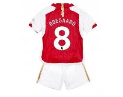 Arsenal Martin Odegaard #8 Koti Pelipaita Lasten 2023-24 Lyhyet Hihat (+ Lyhyet housut)