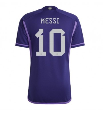 Argentiina Lionel Messi #10 Vieraspaita EM-Kisat 2020 Lyhyet Hihat