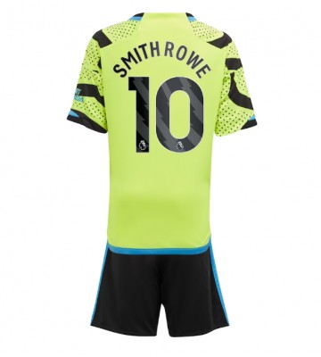 Arsenal Emile Smith Rowe #10 Vieras Pelipaita Lasten 2023-24 Lyhyet Hihat (+ Lyhyet housut)