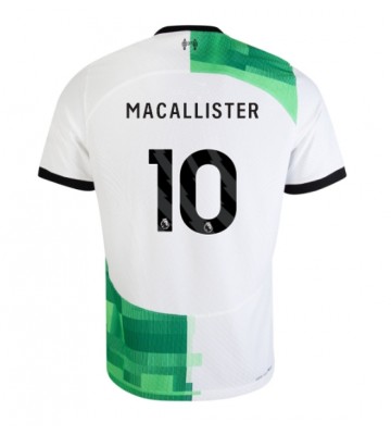 Liverpool Alexis Mac Allister #10 Vieraspaita 2023-24 Lyhyet Hihat