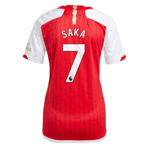 Arsenal Bukayo Saka #7 Kotipaita Naisten 2023-24 Lyhyet Hihat Arsenal Bukayo Saka #7 Kotipaita Naisten 2023-24 Lyhyet Hihat