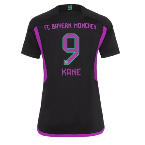 Bayern Munich Harry Kane #9 Vieraspaita Naisten 2023-24 Lyhyet Hihat Bayern Munich Harry Kane #9 Vieraspaita Naisten 2023-24 Lyhyet Hihat