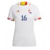 Belgia Thorgan Hazard #16 Vieraspaita Naisten EM-Kisat 2020 Lyhyet Hihat