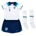 Englanti Kyle Walker #2 Koti Pelipaita Lasten EM-Kisat 2020 Lyhyet Hihat (+ Lyhyet housut)