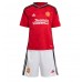 Manchester United Rasmus Hojlund #11 Koti Pelipaita Lasten 2023-24 Lyhyet Hihat (+ Lyhyet housut)