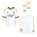Real Madrid Toni Kroos #8 Koti Pelipaita Lasten 2023-24 Lyhyet Hihat (+ Lyhyet housut)